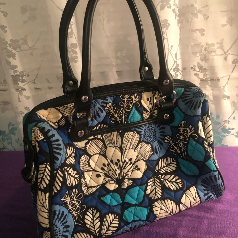 Blue Floral Purse💙